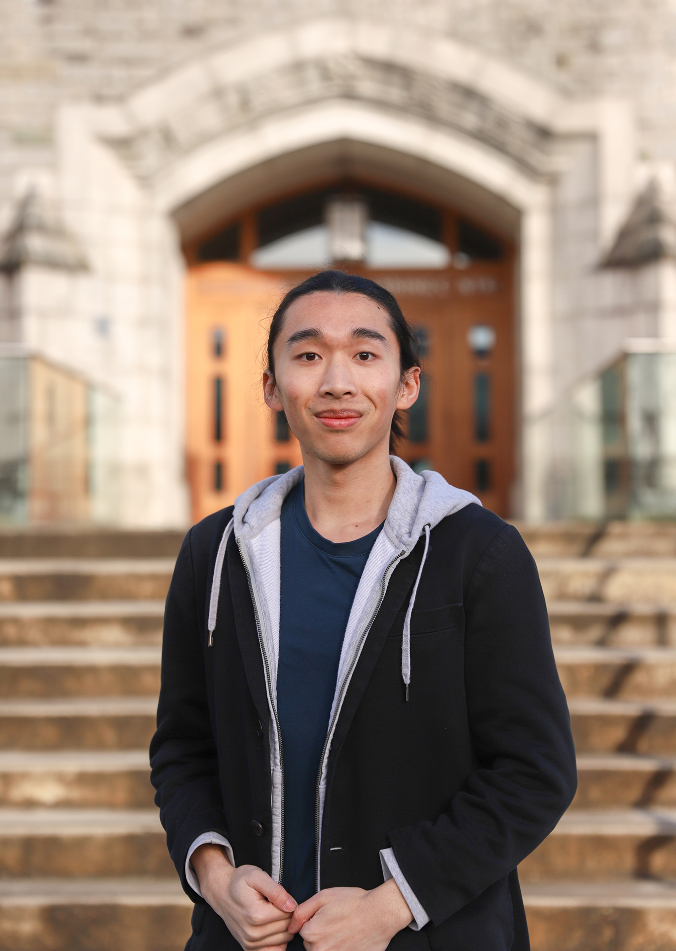 photo of Steven Chan at UBC SFU ALEASAT photo day